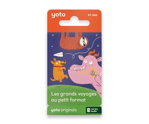 Yoto Les Grands Voyages au Petit Format, Pack Livre Audio pour Enfants en français, à écouter sur conteuse veilleuse Boîte à Histoires Yoto Player et Mini, Premiers documentaires 4 à 7 Ans