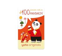 Yoto - Mes 100 Premiers Mots en Mandarin, Livre Audio pour Enfants en français, à écouter sur conteuse veilleuse Boîte à Histoires Player et Mini, Apprendre Le Mandarin, 3 à 14 Ans