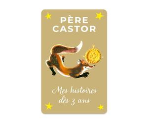 Yoto Mes Histoires du Père Castor dès 3 Ans, Livre Audio pour Enfant en français avec Roule Galette, à écouter sur conteuse veilleuse Yoto Player et Mini, premières Histoires 3 à 5 Ans