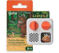 Yoto Mini Édition 2024 + Collection Gruffalo en Anglais, Boîte à Histoires, conteuse avec veilleuse, Horloge, 5 Livres Audio français pour Enfant, Contes musicaux, imagier à écouter