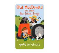 Yoto Old Macdonald et autres chansons pr scolaires - Carte musicale pour enfants utiliser avec un lecteur et un mini appareil audio tout-en-un.