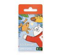 Yoto Pack 1, 2, 3 bougez ! - 6 Livres Audio pour Enfant en français à écouter sur conteuse et boîte à Histoires pour Enfant Yoto Player et Mini, Danse, Sport et activités pour Les 3-7Ans