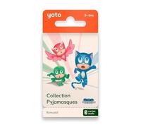 Yoto: Pack Collection Pyjamasques - Livres Audio pour Enfant en français à écouter sur conteuse veilleuse et boîte à Histoires pour Enfant Player et Mini, Premiers Super-héros 3-6 Ans