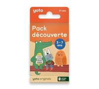 YOTO Pack découverte 3-7 Ans - 6 Cartes Audio, 3 Ans+