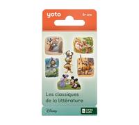 Yoto - Pack Disney : Les Classiques de la Littérature - Livres Audio pour Enfant en français à écouter sur conteuse et boîte à Histoires Player et Mini, Premiers Romans 6-12 Ans