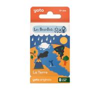 Yoto - Pack Les BrainBots : La Terre - 8 Cartes Audio pour Enfant en français à écouter sur conteuse veilleuse et boîte à Histoires Player et Mini, Premiers documentaires 5-10 Ans