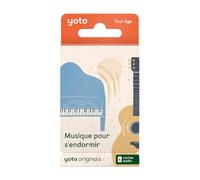 Yoto Pack Musique pour s'endormir - 4 Cartes Audio pour Enfant en français à écouter sur conteuse veilleuse et boîte à Histoires Player et Mini, berceuses dès la Naissance