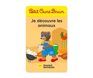 Yoto - Petit Ours Brun : Je découvre Les Animaux, Livre Audio pour Enfants en français, à écouter sur conteuse veilleuse Boîte à Histoires Player et Mini, premières Histoires 2 à 5 Ans