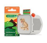 Yoto Player (3e g.) Boîte à Histoire + Pack Explorobots en français, 6 Ans+