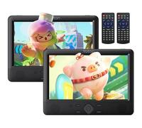 Yoton Lecteur DVD Portable 12,5"" avec 2 Écrans 10,5"" pour Voiture, Autonomie 5-6 Heures