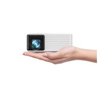 YOTON Mini Projecteur, Videoprojecteur 1080P Full HD Supportée, 200 ANSI, Zoom 50%, 2025 Upgraded Retroprojecteur Portable Compatible avec HDMI USB iOS Android Firestick PS5, Noir