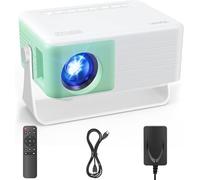 Yoton Mini Projecteur Y3 Vert, Chambre, Haut-Parleur, 1080P, Rotation 180°