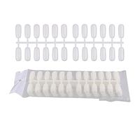 Yotown Présentoir d'Art d'Ongle, Échantillon Solide 120pcs Affichage de Gel de Poslish ABS Transparent Faux Ongles Rack Pour Peindre avec Gel Uv 1Pcs Nail Art Tips Cartes de Couleur Ongles Polonais