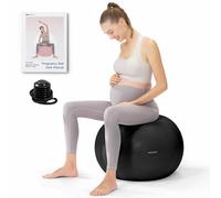 YOTTOY Ballon de grossesse, 1,8 mm d'épaisseur pour la maternité, la physiothérapie et la préparation à l'accouchement, ballon de yoga et ballon d'exercice pour la grossesse avec pompe