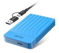 YOTUO Disque dur externe portable USB 3.0 pour PC, Mac, ordinateur de bureau, ordinateur portable, PS4, PS5, Xbox One X/S, Xbox 360, Xbox Series X/S, bureau et jeux (bleu, 1 To)
