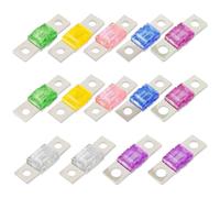 yotutun Fusible Midi, 14 Pièces Mini Fusible 30A/40A/50A/60A/70A 80A/100A Fusibles Automobiles Fusible Midi à Courant Élévé pour Voitures, Camions, Véhicules de Construction