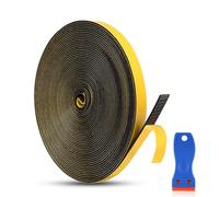 yotutun Joint Plaque de Cuisson, Joint Porte Entree 5m Autocollant Plaque Gaz avec Petit Grattoir 7mm x 2mm pour Cuisinières Électrique Gazinière Évier