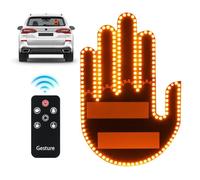 yotutun Lumière LED pour la main et le doigt de la voiture, lumière LED pour la main et le doigt de la voiture, lumière LED pour geste de la main, signes LED, lumière intérieure cool, lumière pouce