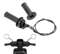 yotutun Poignée et Câble D'accélérateur Rotatif avec Poignée de 7/8" 22mm, Universel Scooter Electrique Twist Grip de pour 50-250cc Moto Cross Dirt Bike Pocket Bike Scooter