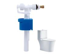 yotutun Robinet Flotteur, Flotteur Chasse d'eau WC Vanne de Remplissage Universelle Raccords G3/8" et G1/2" Mecanisme Chasse d'eau pour Plastique et Réservoir en Céramique Quantité d'eau Réglable