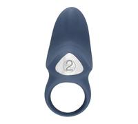 You 2 Toys - Bad Kitty Vibrating Cock Ring Bleu Taille Unique