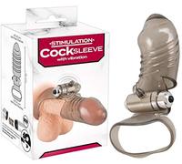 You 2 Toys Cock Sleeve with Vibration Transparent Taille Unique