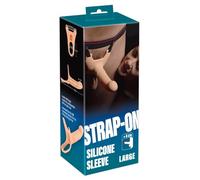 Gode Ceinture Creux en Silicone - 16.5 cm