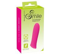 Sweet Smile Mini vibromasseur Smile - puissant, rechargeable - rose