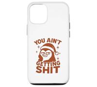 You Ain’t Getting Shit - Design Noël Drôle Père Manchot Coque pour iPhone 12/12 Pro