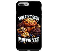 You Aint Seen Muffin Yet Pun Bootleg Style Meme Dad Blague Coque pour iPhone 7 Plus/8 Plus
