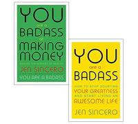 You are a badass jen sincero collection 2 books set (at making money: master the mindset of wealth, how to stop doubting your greatness and start living an awesome life)