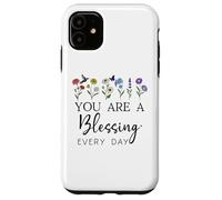You are a Blessing God Quote Blessed Christian Bible Verse Coque pour iPhone 11