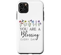 You are a Blessing God Quote Blessed Christian Bible Verse Coque pour iPhone 11 Pro Max