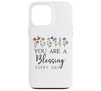 You are a Blessing God Quote Blessed Christian Bible Verse Coque pour iPhone 13 Pro Max