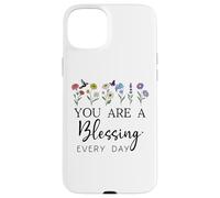 You are a Blessing God Quote Blessed Christian Bible Verse Coque pour iPhone 15 Plus