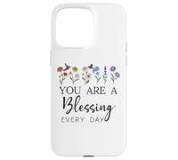 You are a Blessing God Quote Blessed Christian Bible Verse Coque pour iPhone 15 Pro Max