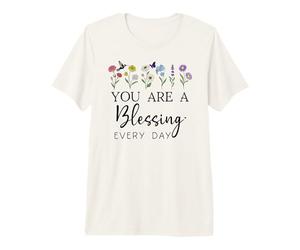 You are a Blessing Irish Blessed Beyond Measure Christian T-Shirt Haut de Gamme