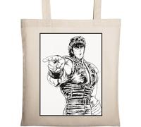 You are Already Dead Manga Panel Sac fourre-tout en coton écologique naturel Beige