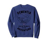 You are Always on an Adventure Démence Sensibilisation à la Démence Violet Sweatshirt