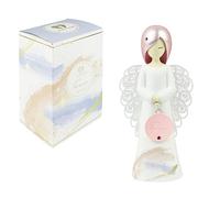 Enesco – Figurine d'ange You are an angel – Bonheur Floral – 155 mm – Multicolores