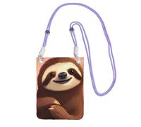 You Are Awesome Sac à bandoulière paresseux pour femme - Petit sac de voyage tendance pour téléphone portable, porte-monnaie pour homme - Violet