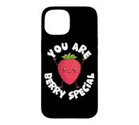 You are Berry Special Strawberry Lovers Berry Pun Design Coque pour iPhone 15