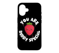 You are Berry Special Strawberry Lovers Berry Pun Design Coque pour iPhone 16