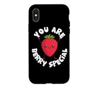 You are Berry Special Strawberry Lovers Berry Pun Design Coque pour iPhone X/XS