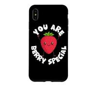 You are Berry Special Strawberry Lovers Berry Pun Design Coque pour iPhone XS Max