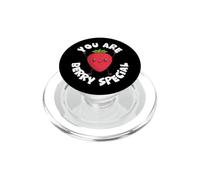 You are Berry Special Strawberry Lovers Berry Pun Design PopSockets PopGrip pour MagSafe