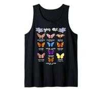 You are Butterfly Beautiful Christian Religious Bible Verse Débardeur