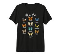 You are Butterfly Christian Faith Jésus Bible Verse Prier T-Shirt Haut de Gamme