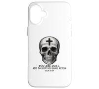 You are Dust and to Dust You Shall Return - Memento Mori Coque pour iPhone 16 Plus