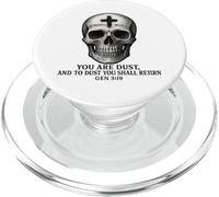 You are Dust and to Dust You Shall Return - Memento Mori PopSockets PopGrip pour MagSafe